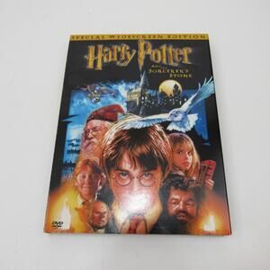 Harry Potter & The Sorcerer's Stone DVD 2 Disc Set‎ DVD in very good condition